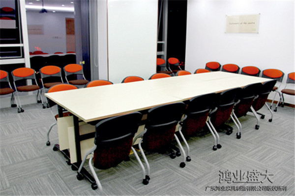 宏达国际电子股份有限公司地区客服部会议室办公桌椅款式